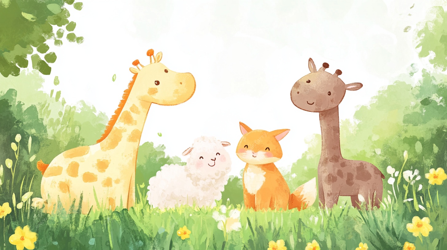 森林中的动物伙伴