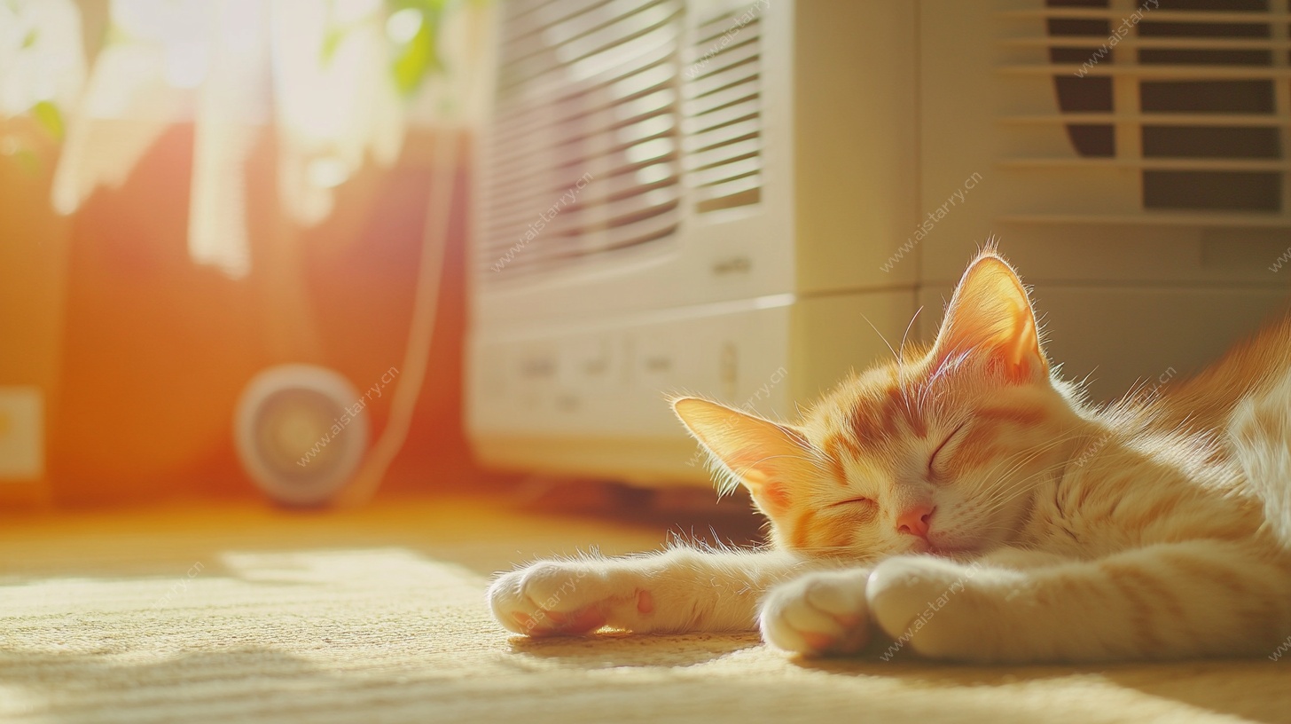 午后小憩的猫咪