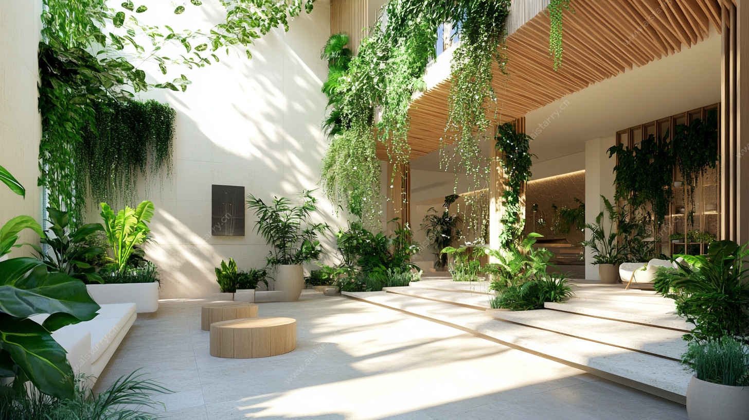 室内绿植庭院景观设计