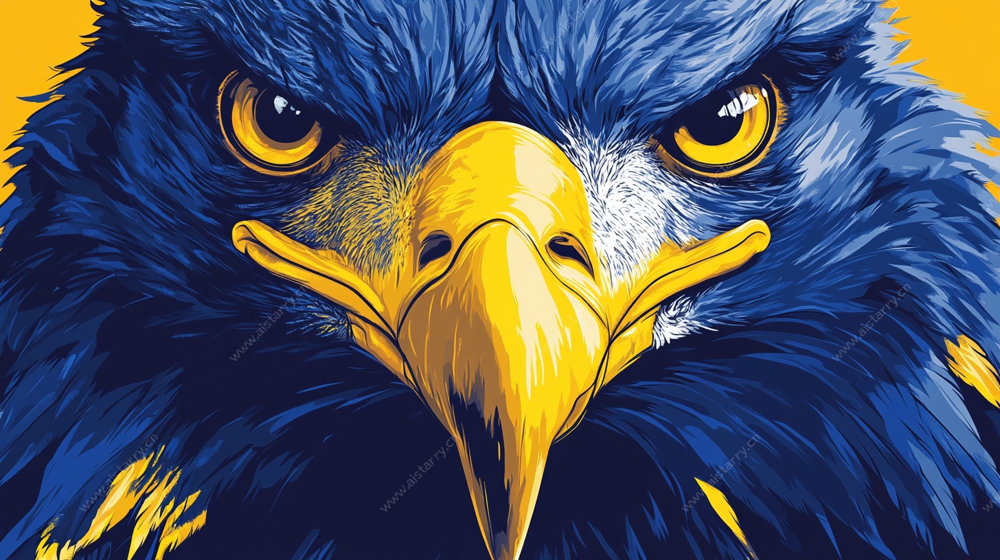 锐利鹰眼 勇猛之鹰特写