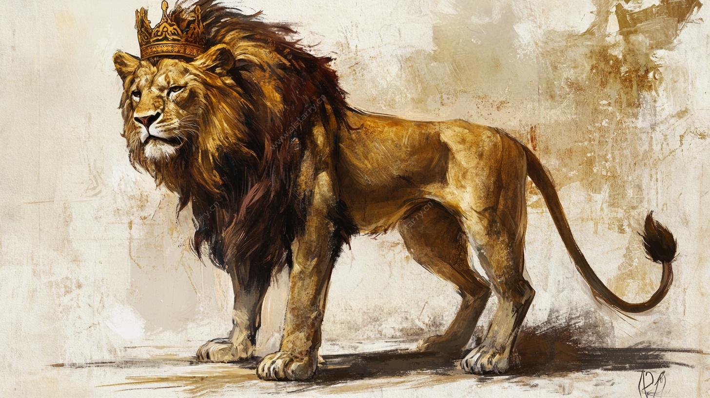 王者雄狮 威严尽显