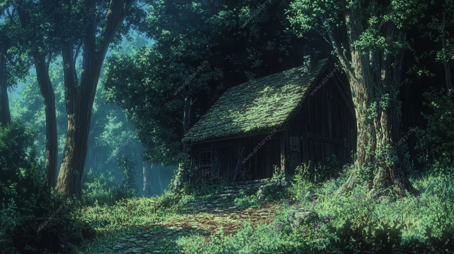 森林中的静谧小屋