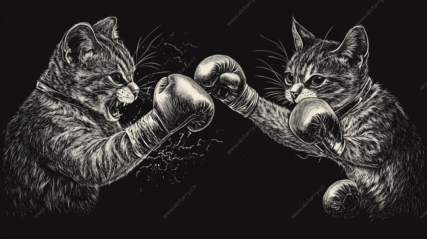 猫咪拳击对决