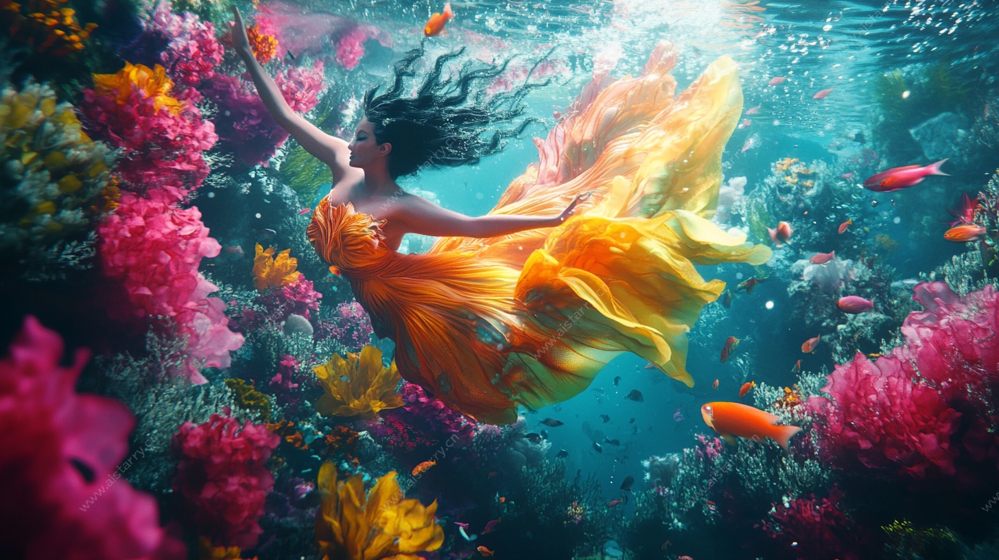水下梦幻舞者