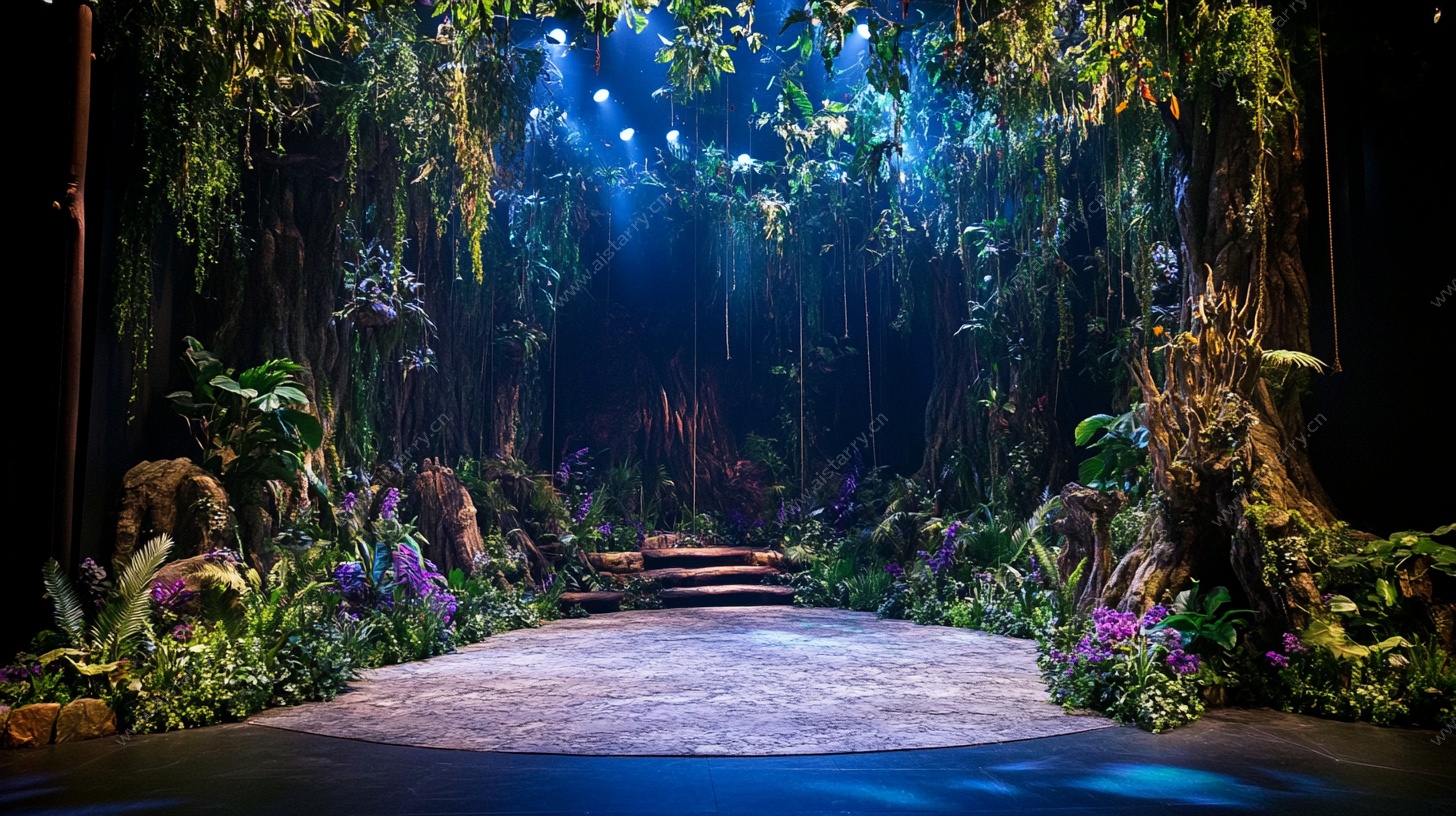 梦幻森林舞台场景