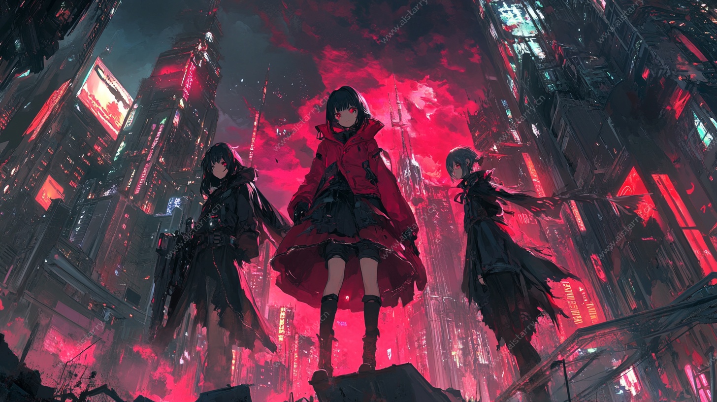 都市幻域少女三人组