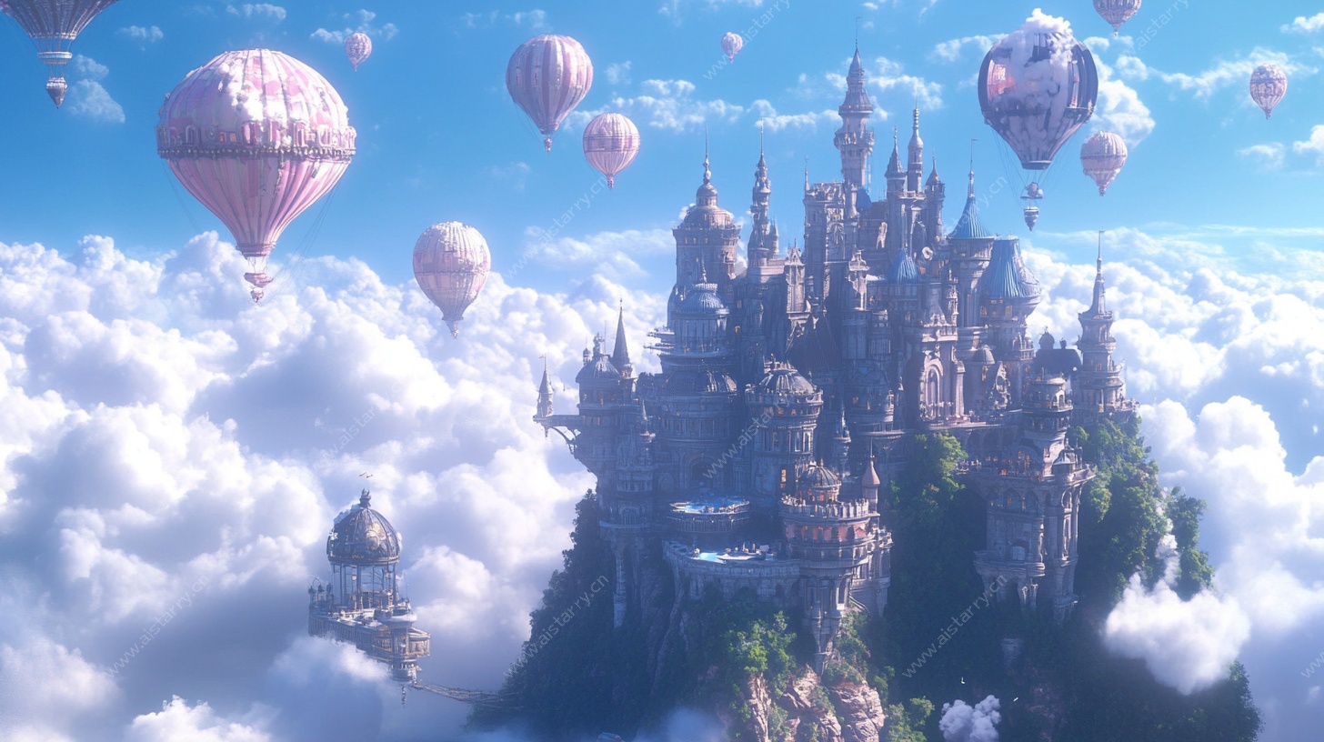 云端城堡与梦幻热气球