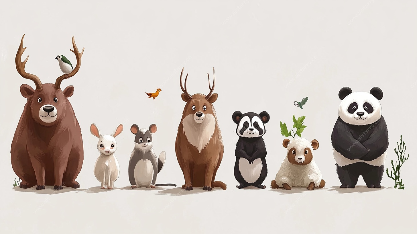 可爱动物大集合