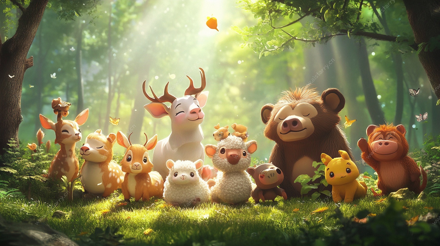 森林萌宠大聚会