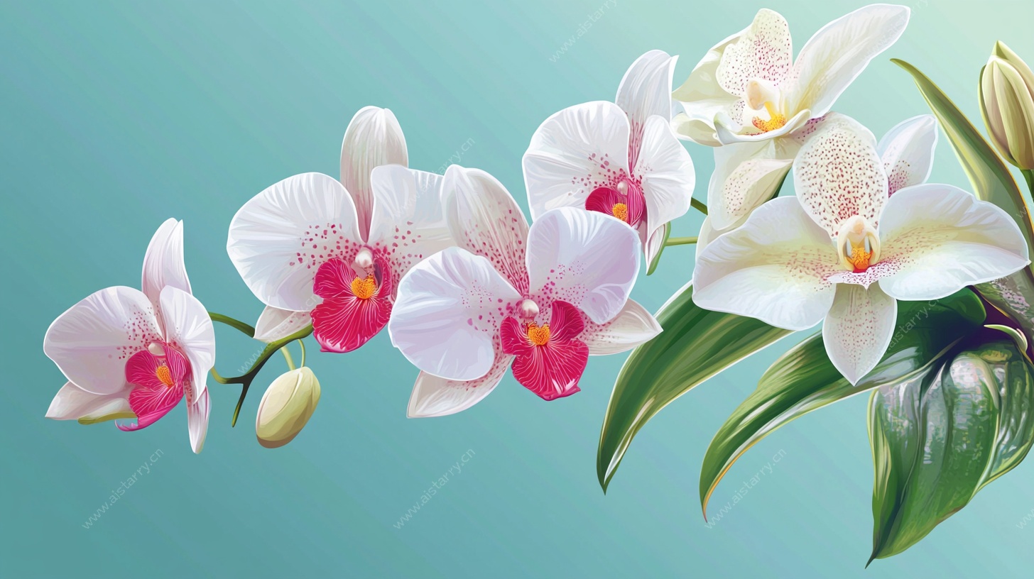 优雅绽放的蝴蝶兰