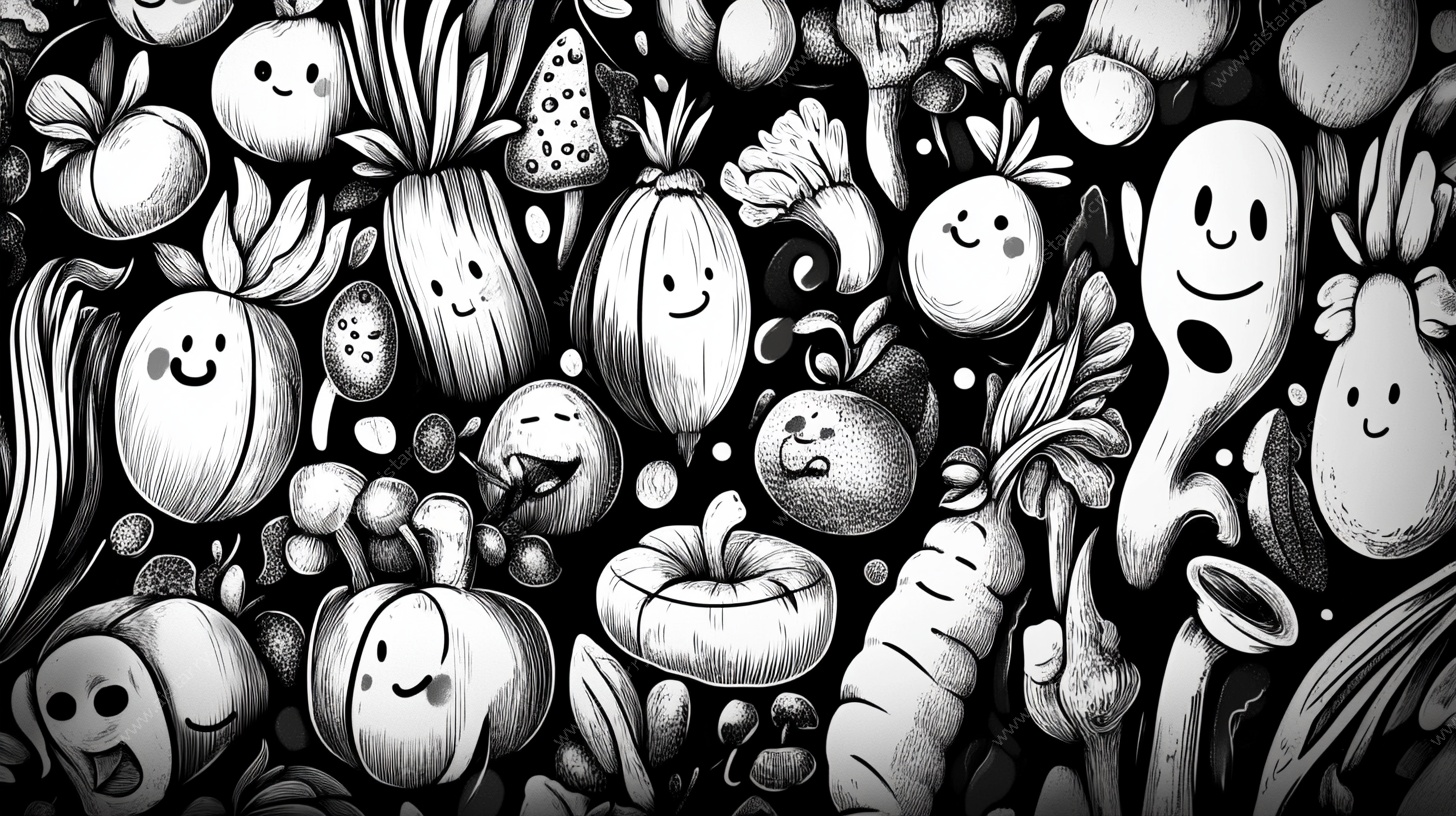 卡通蔬果欢乐大集合