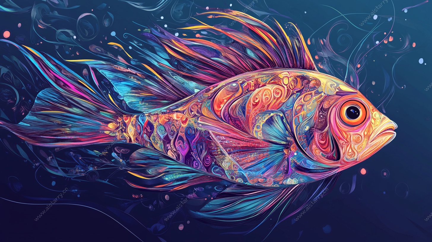 梦幻炫彩鱼