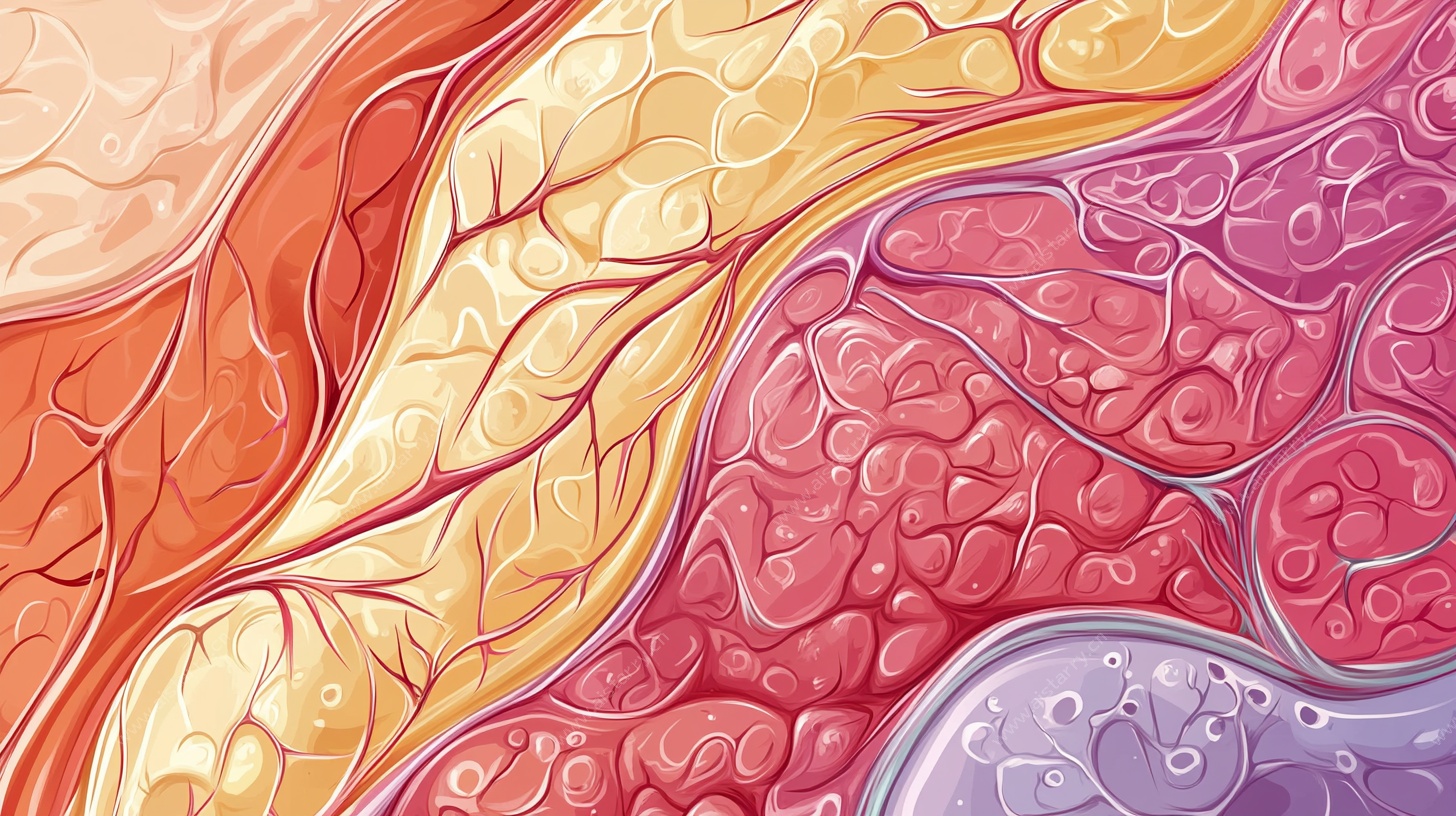 多彩脉络抽象艺术纹理图