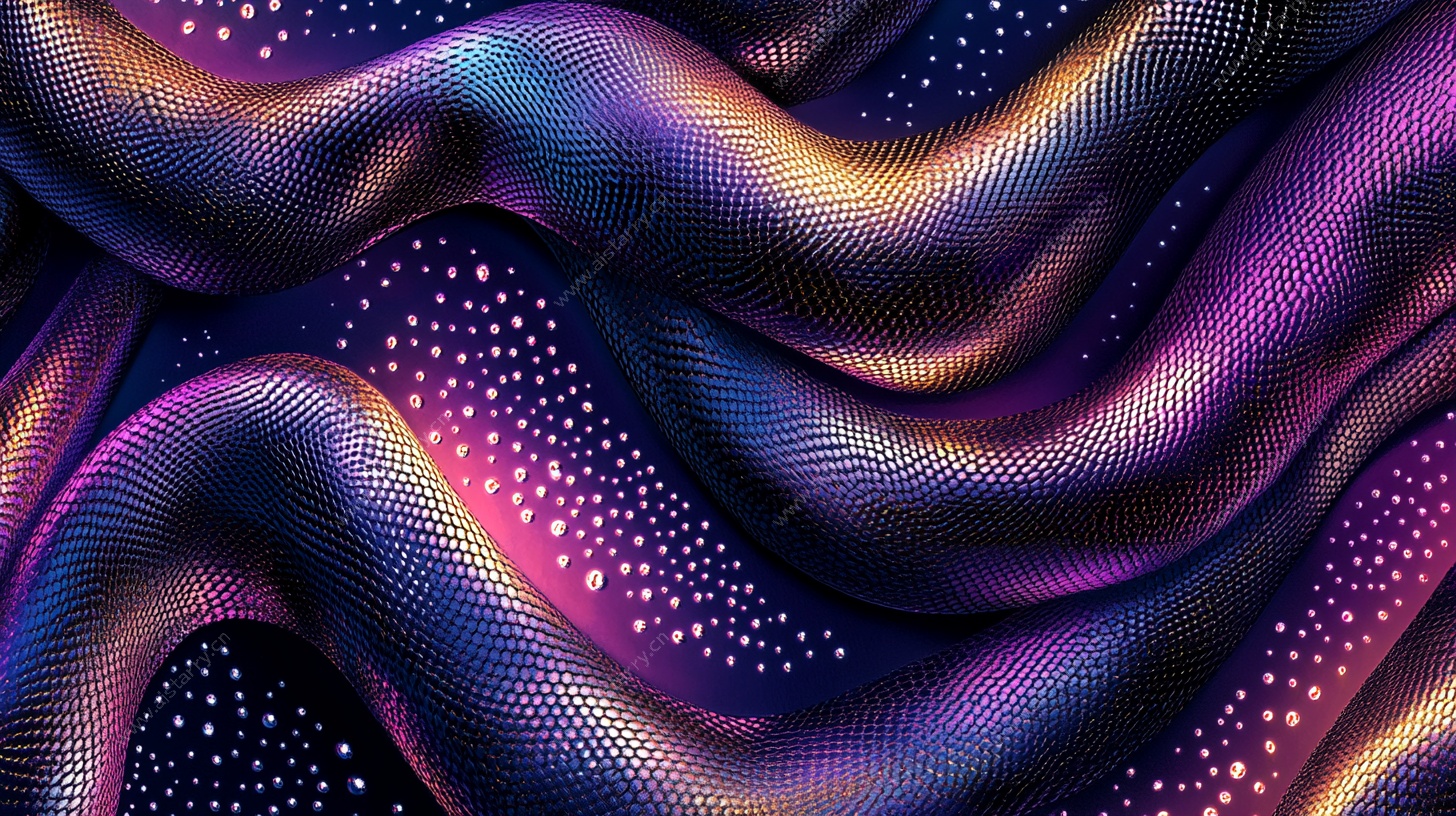 梦幻流体波纹背景图