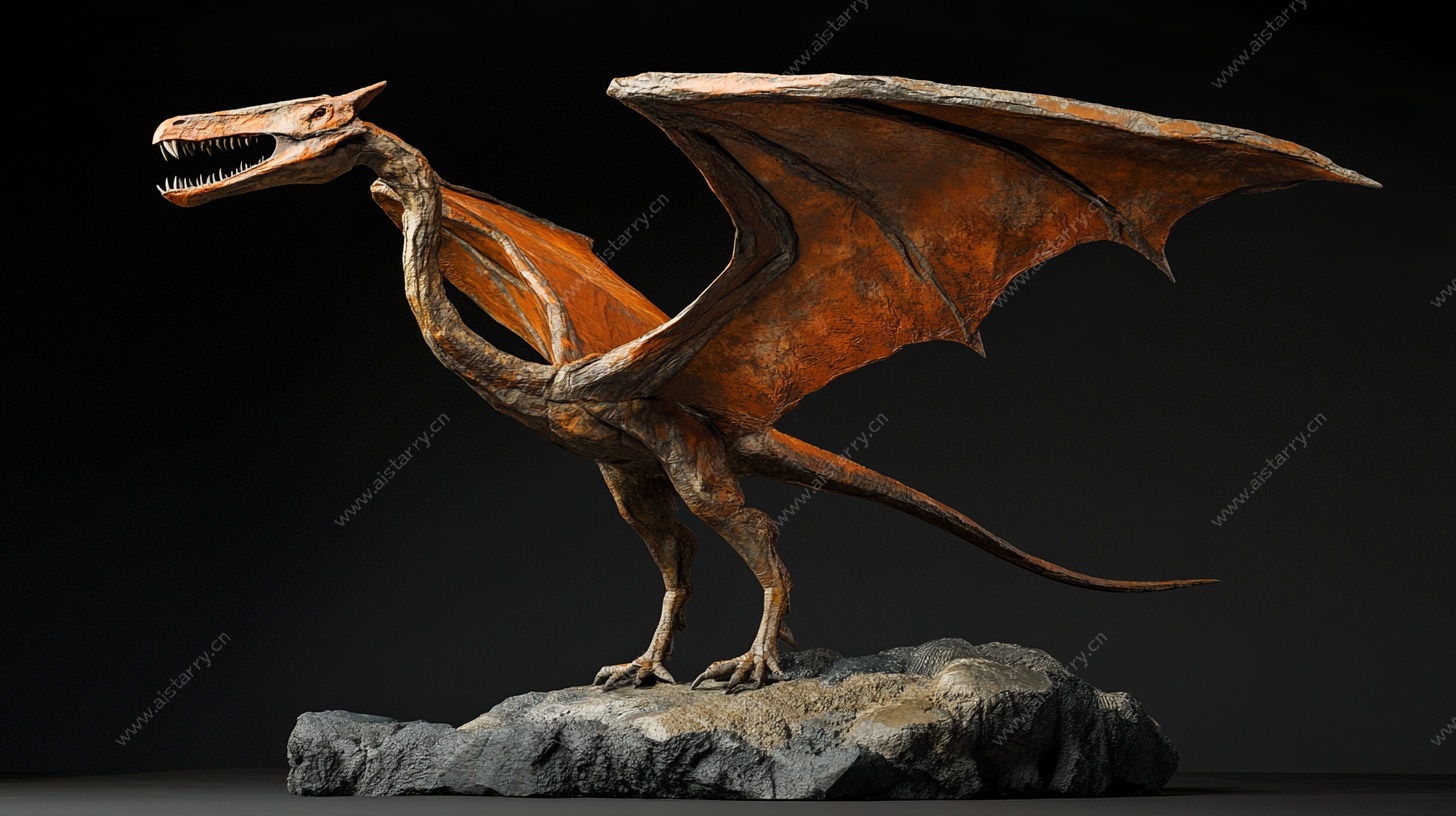 魔幻飞龙雕塑模型