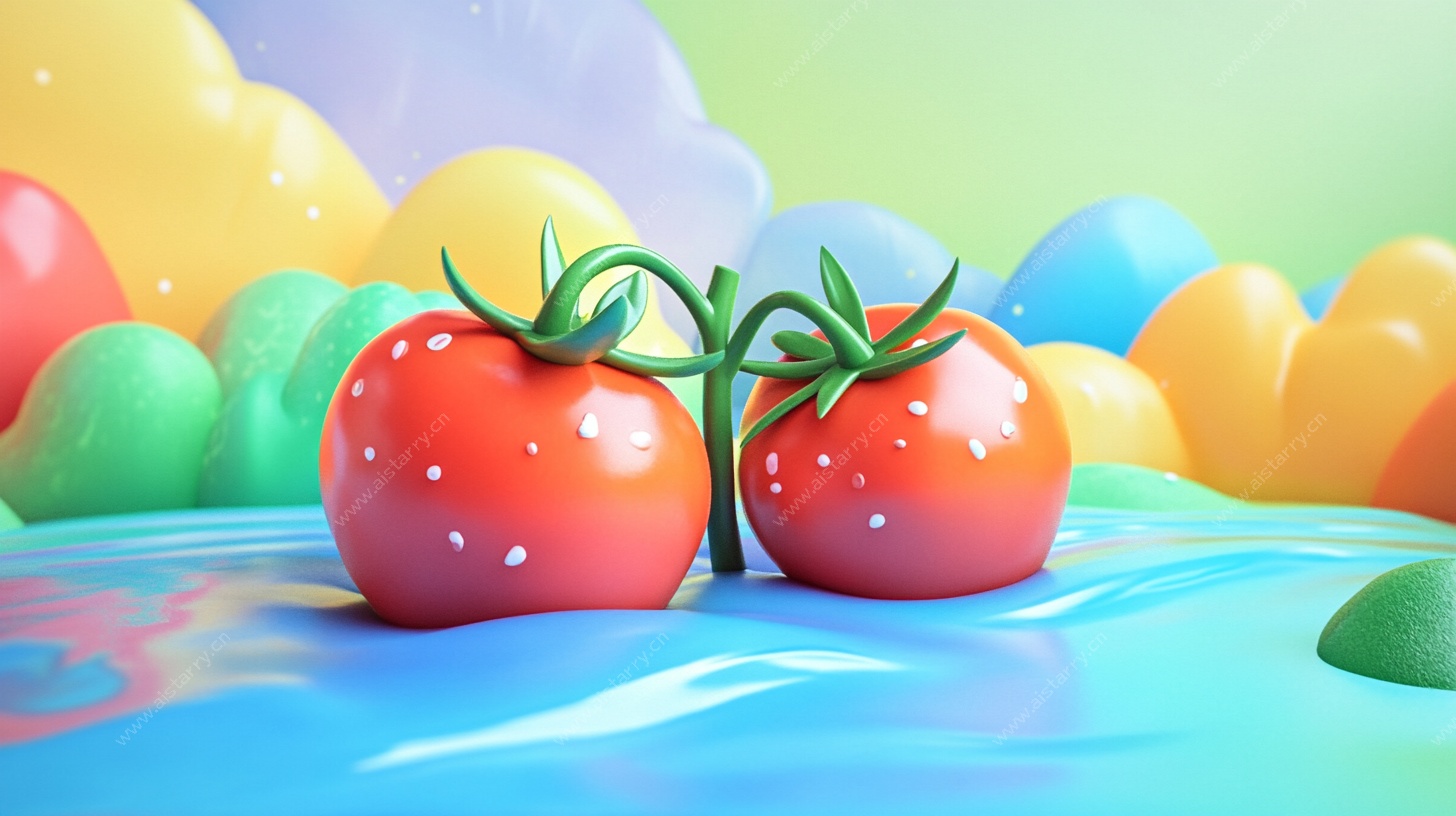 番茄的梦幻清新场景