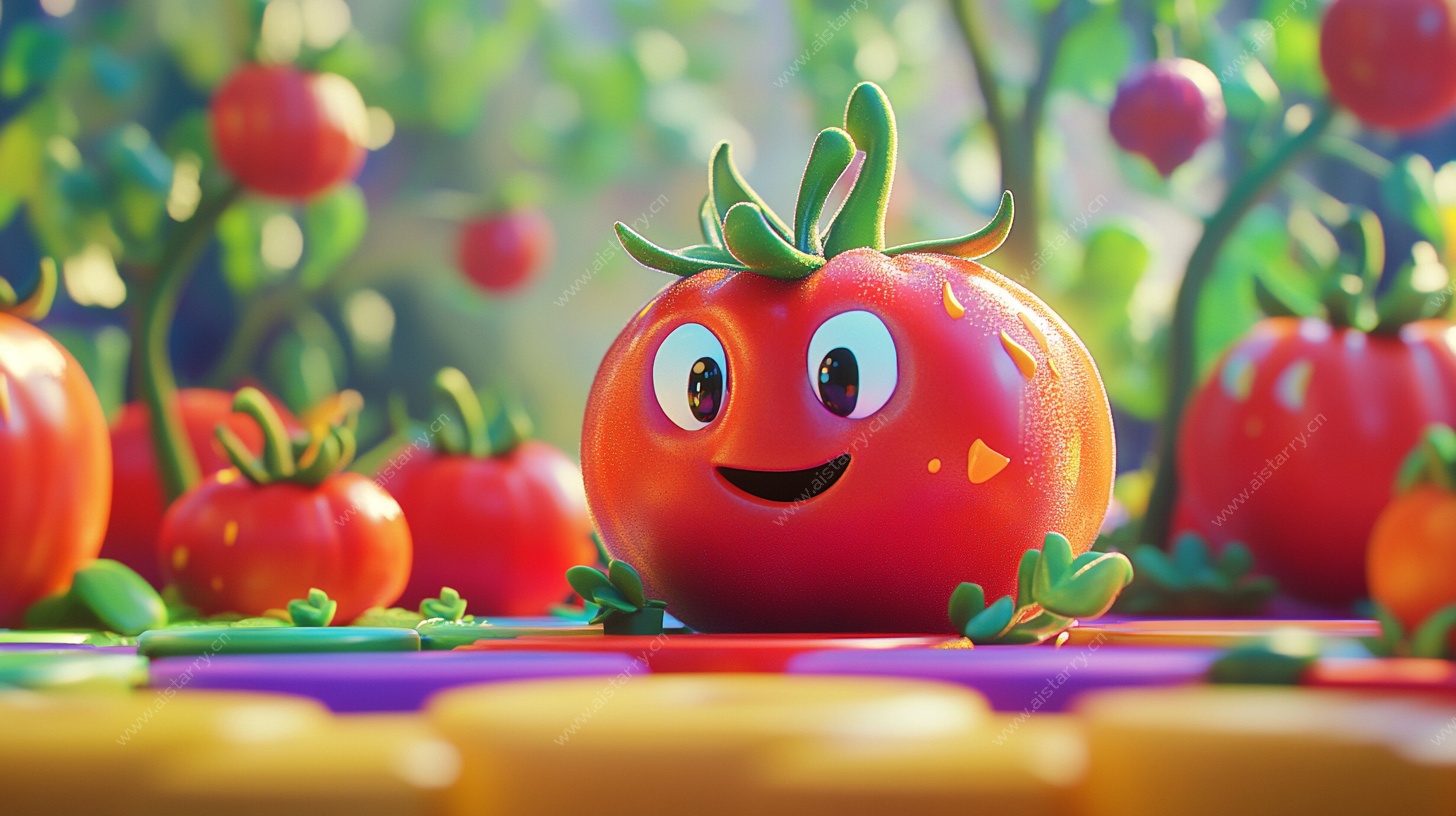 可爱番茄的欢乐果蔬世界