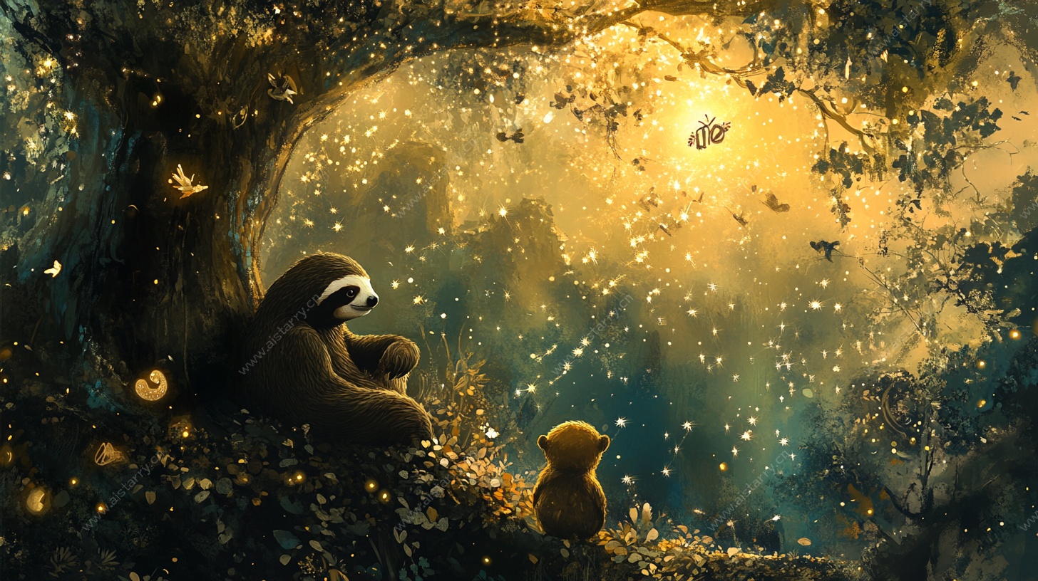 树懒小熊的奇幻森林夜