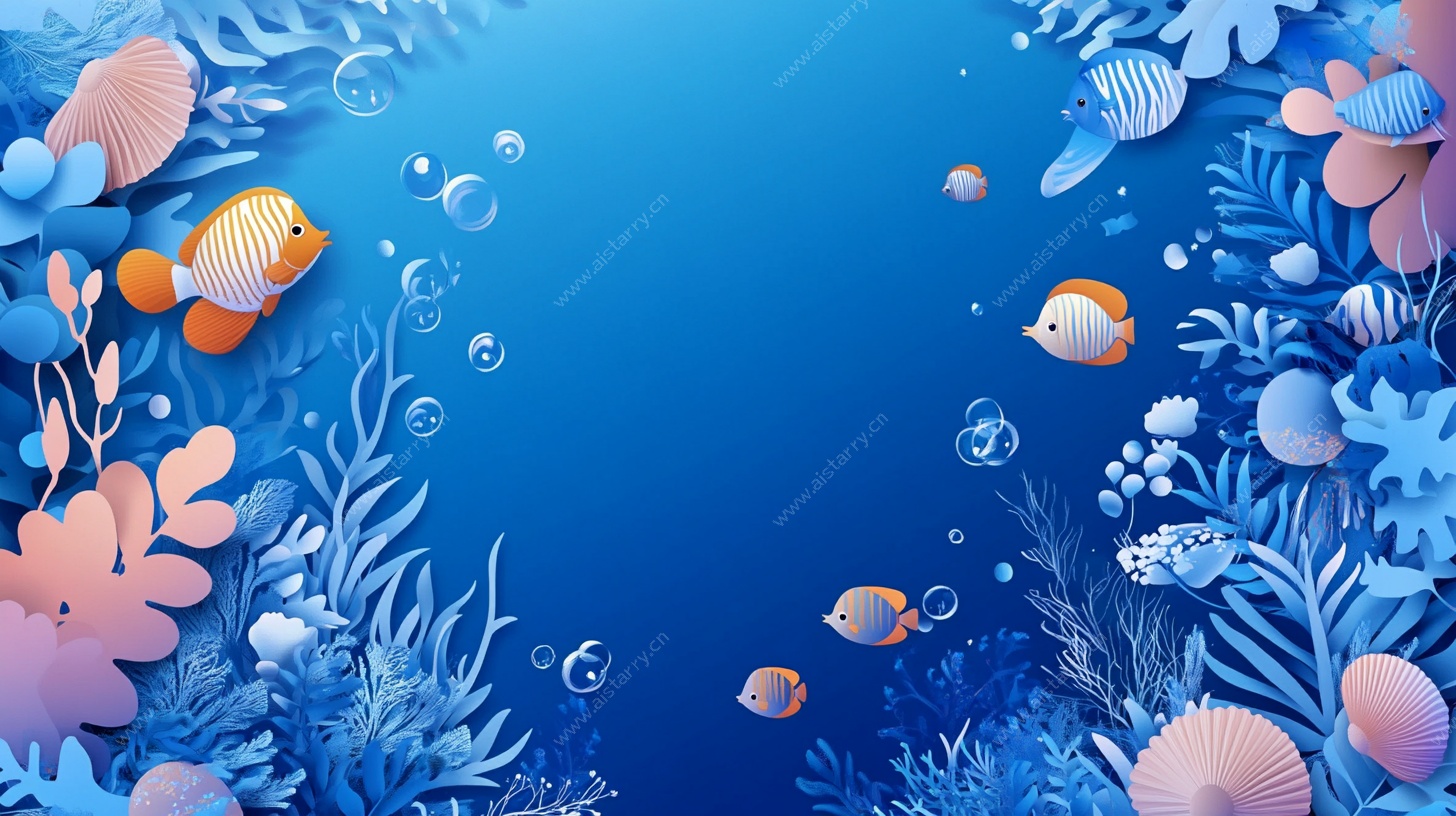 梦幻海底世界插画