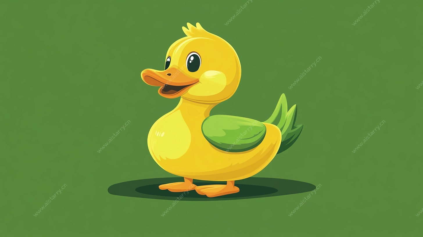 可爱小黄鸭卡通形象