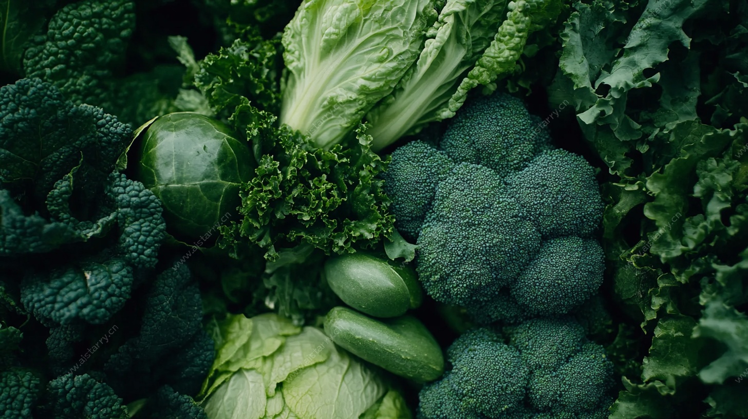 新鲜翠绿蔬菜大集合
