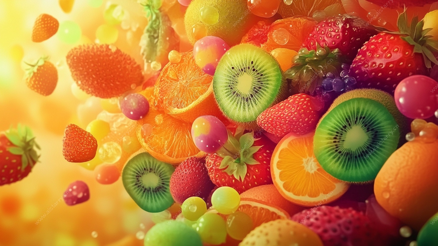 缤纷多彩的水果盛宴