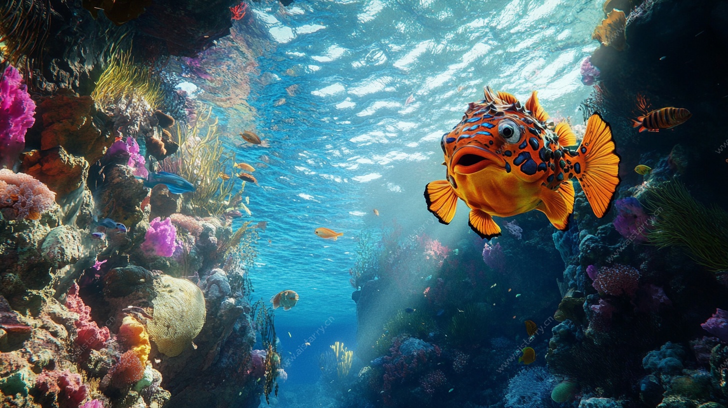 海底奇幻鱼景