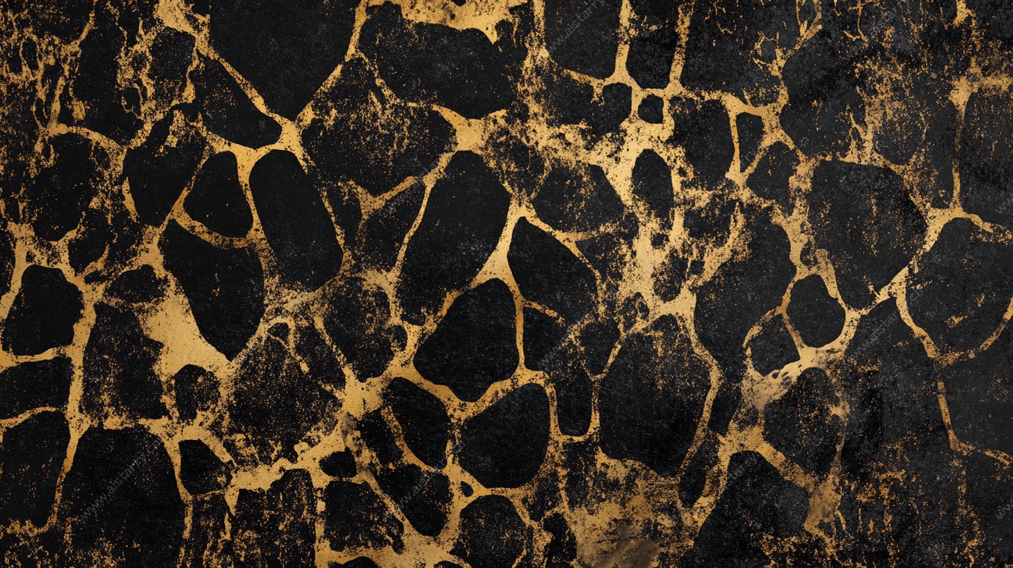 黑金裂纹质感纹理背景