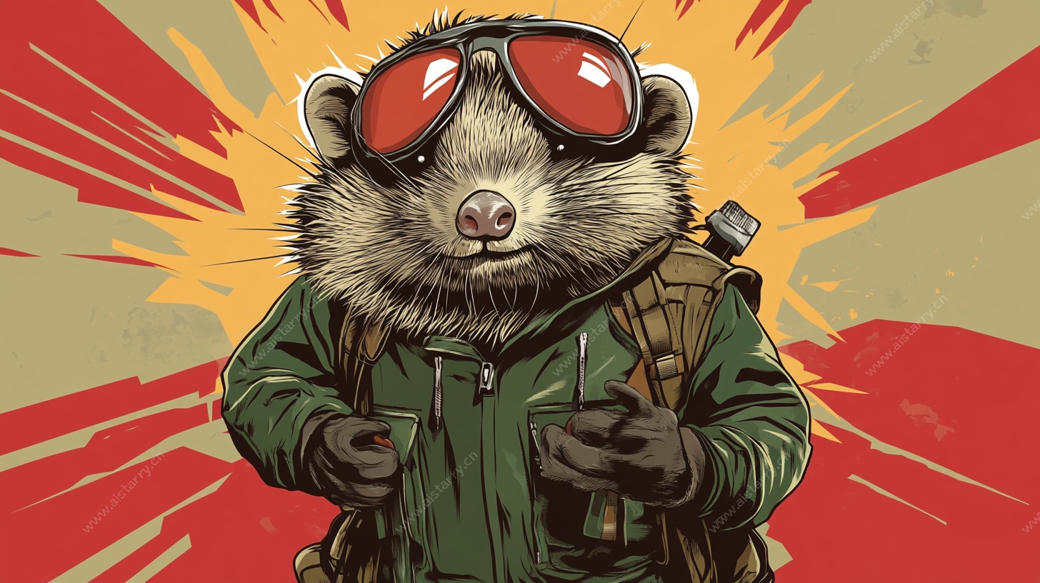 酷炫雪貂探险者