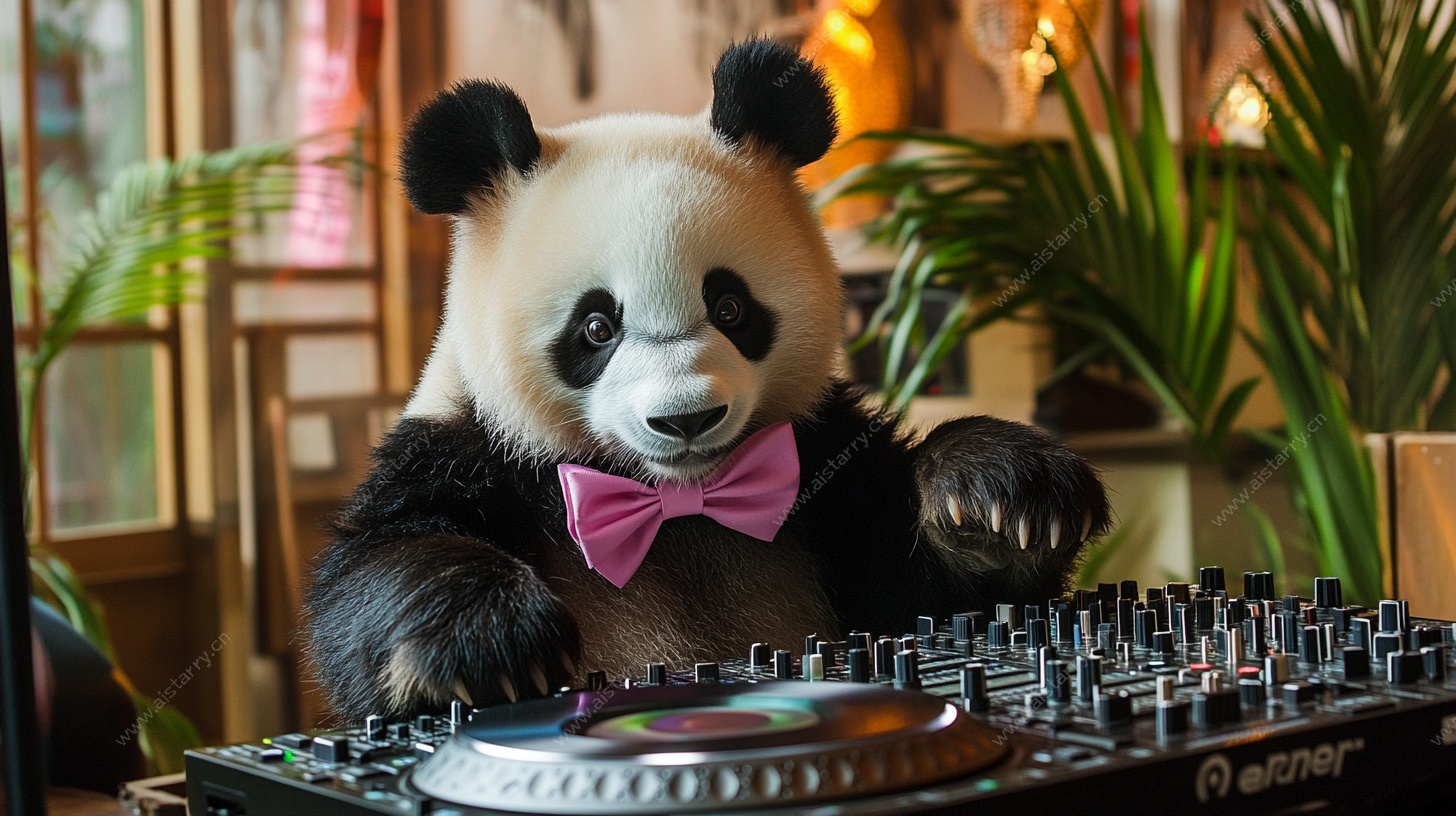 熊猫DJ嗨翻现场