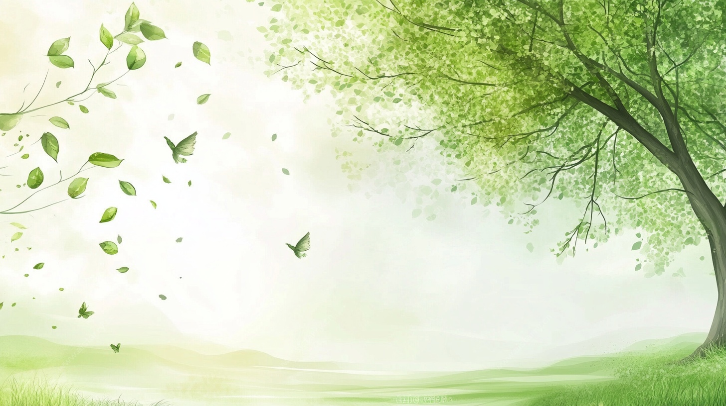 春日绿野蝶舞图