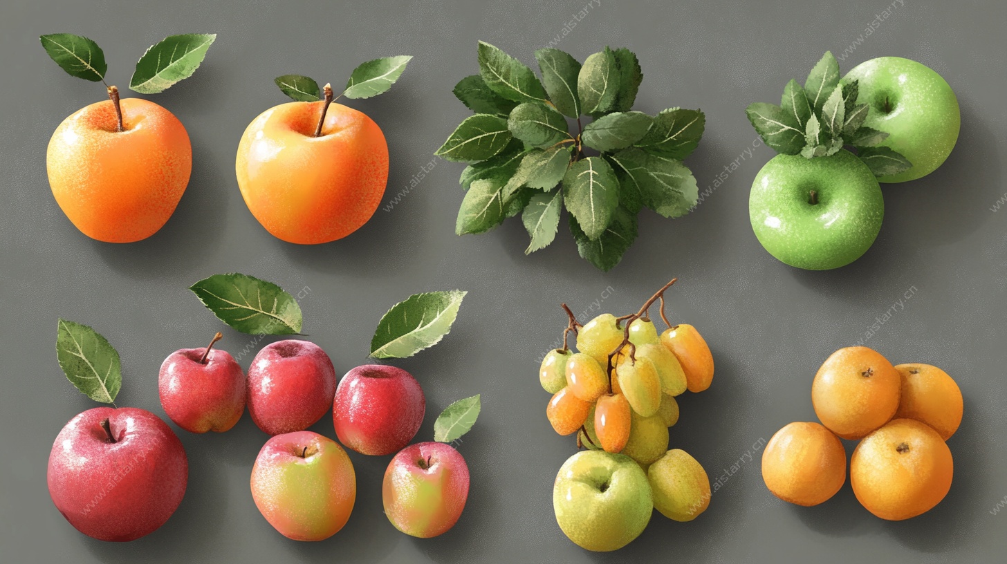 多彩鲜果组合图