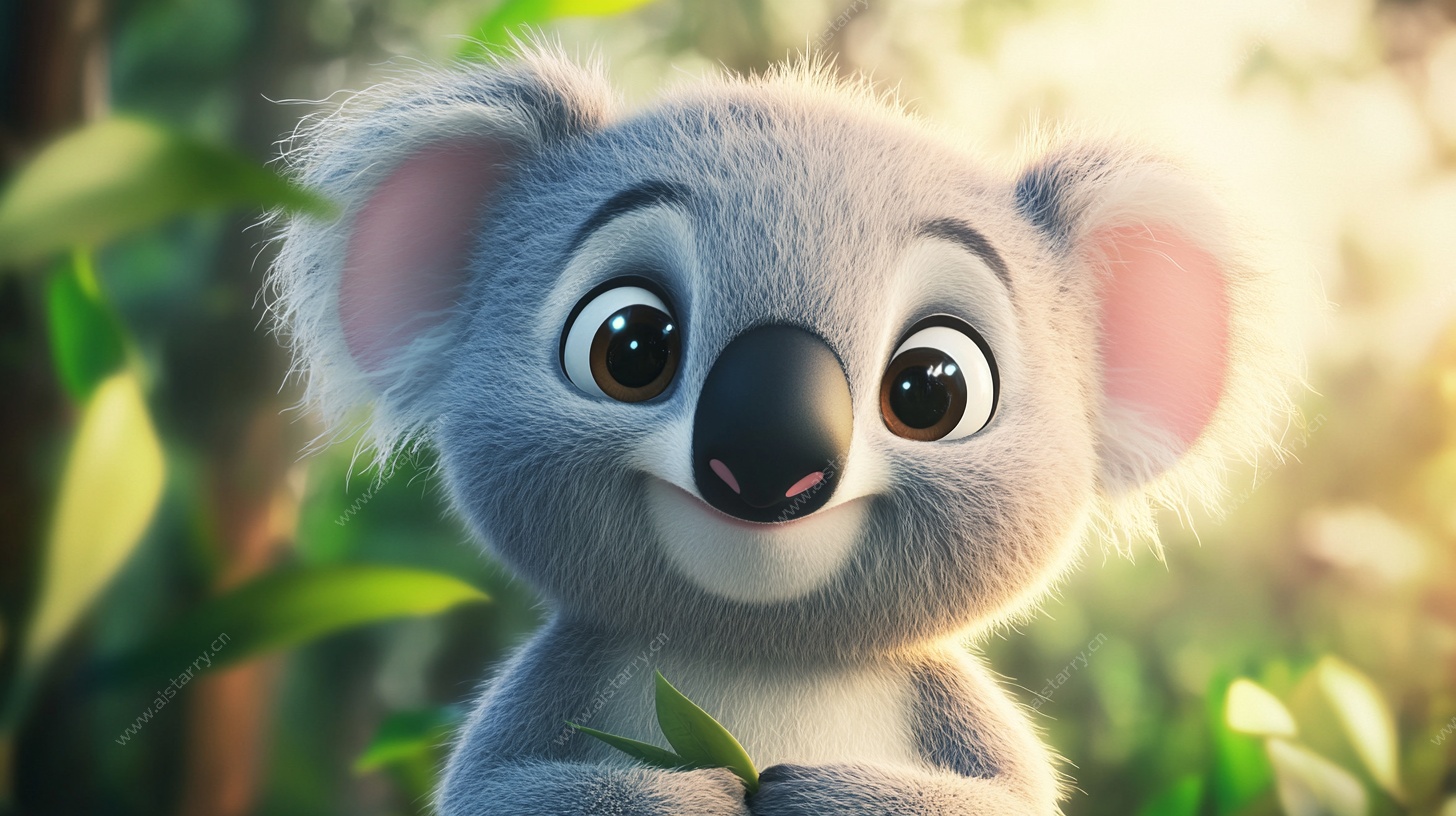 可爱考拉萌态瞬间