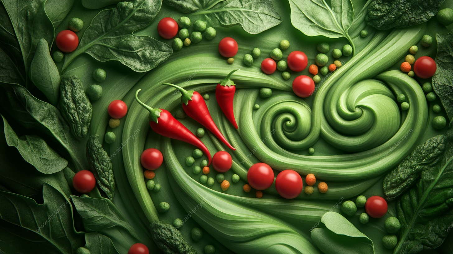 蔬菜的奇幻螺旋世界