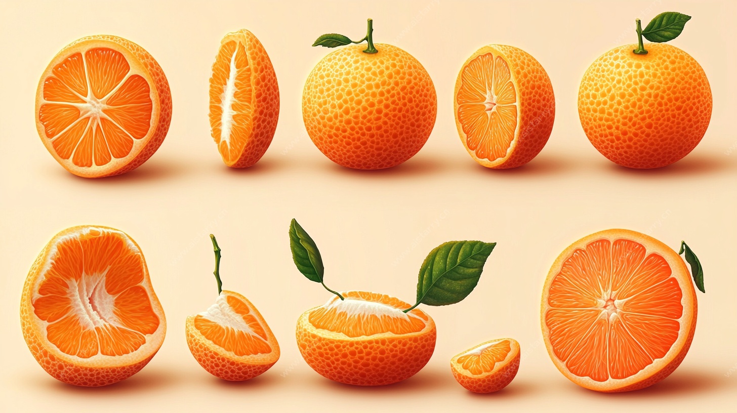 多样橘子展示图