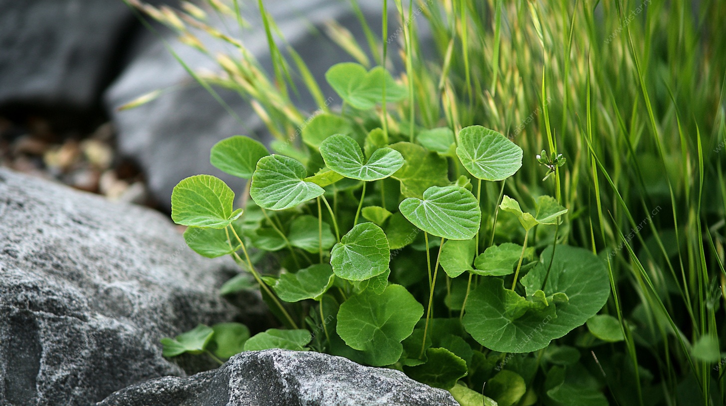 石缝间的翠绿生机