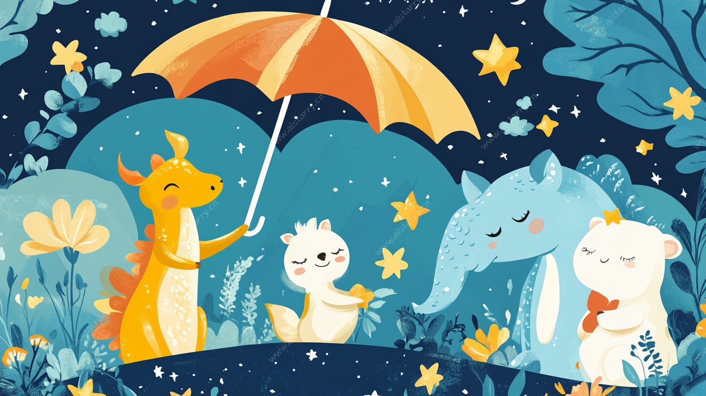 童话夜 动物们的温馨时刻