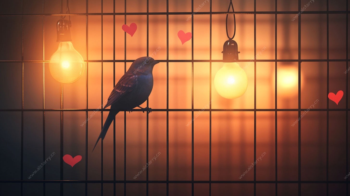 鸟栖暖光间 爱意萦绕时