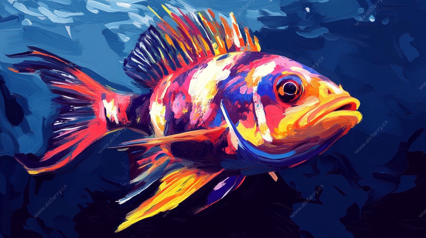 多彩斑斓的海洋之鱼