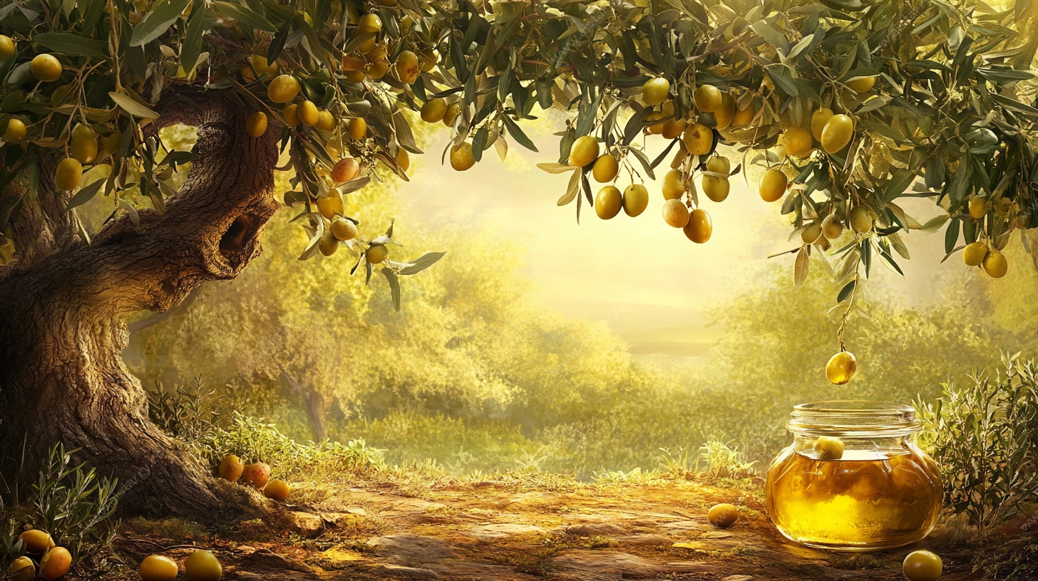 阳光下的甜蜜果园