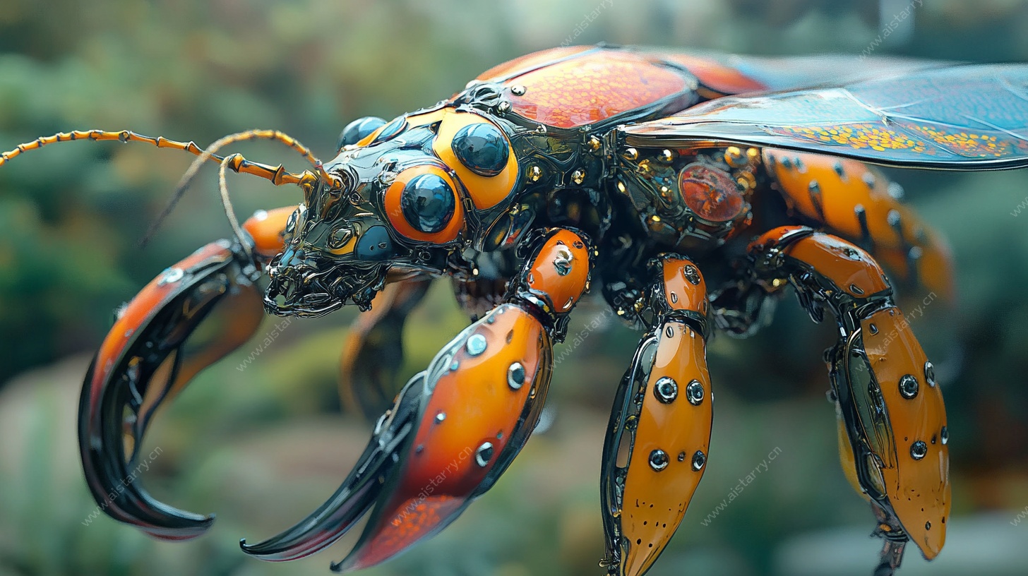 机械甲虫 科技与生物的融合