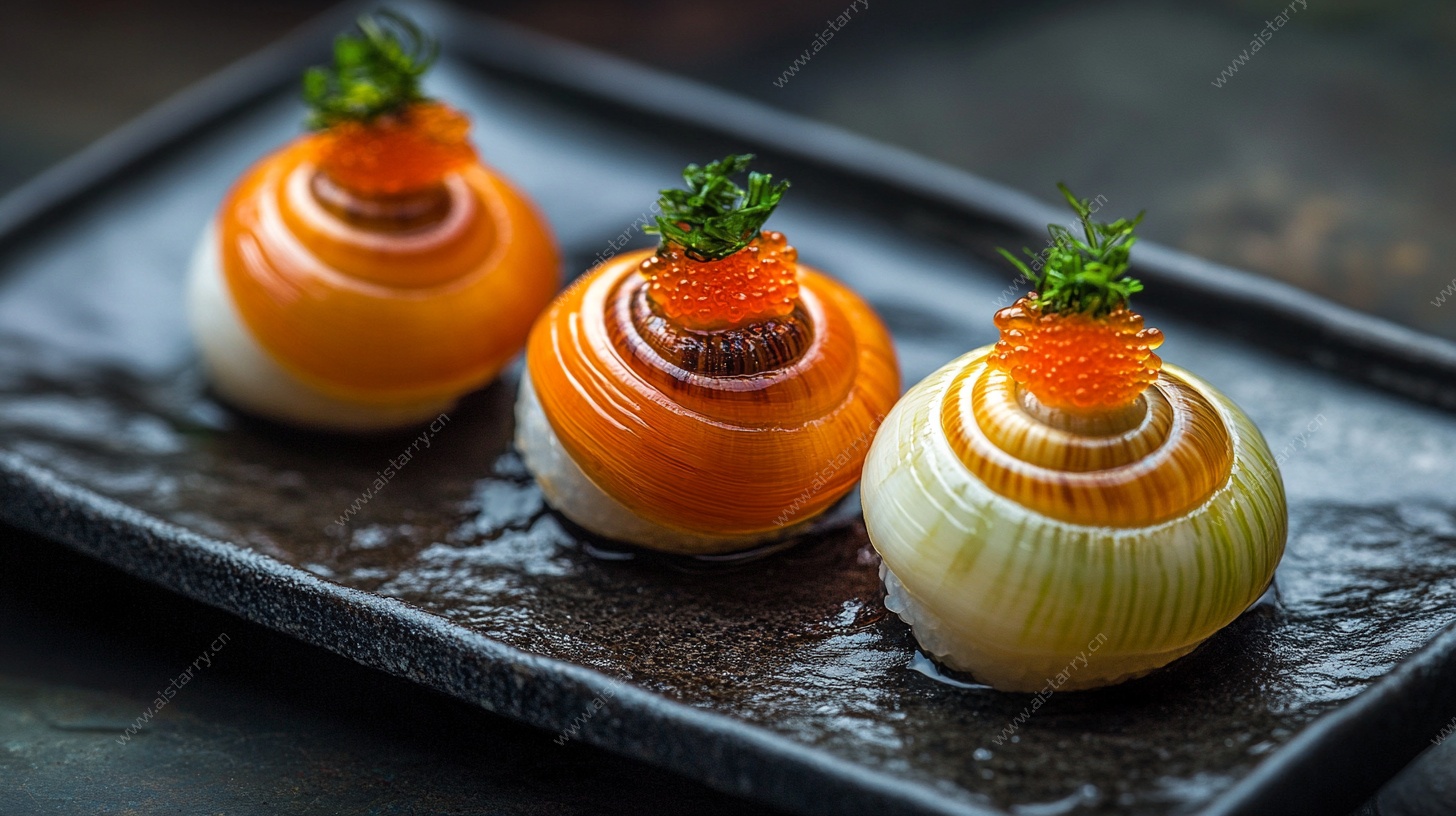 精致创意寿司摆盘