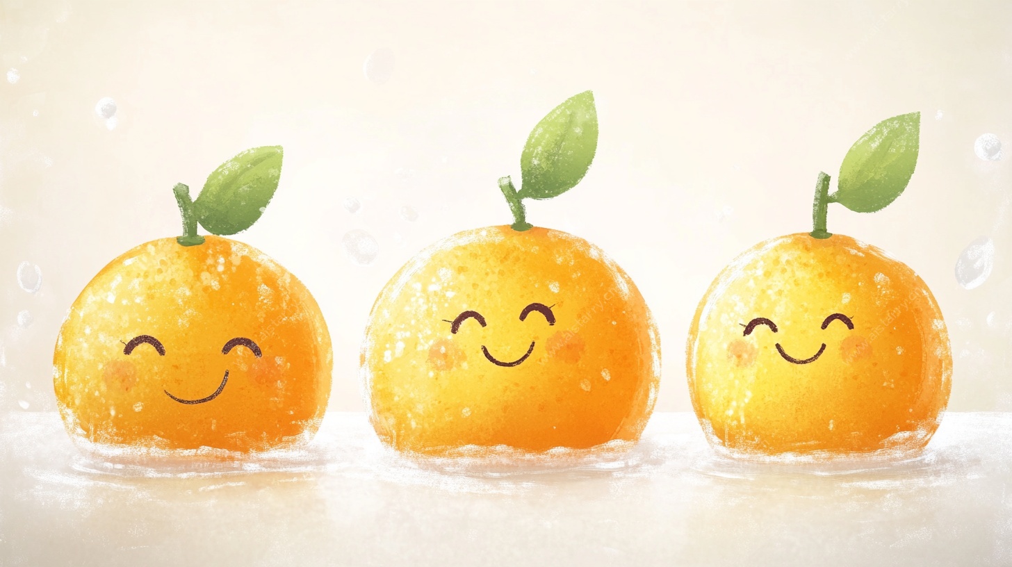 微笑橘子三兄弟