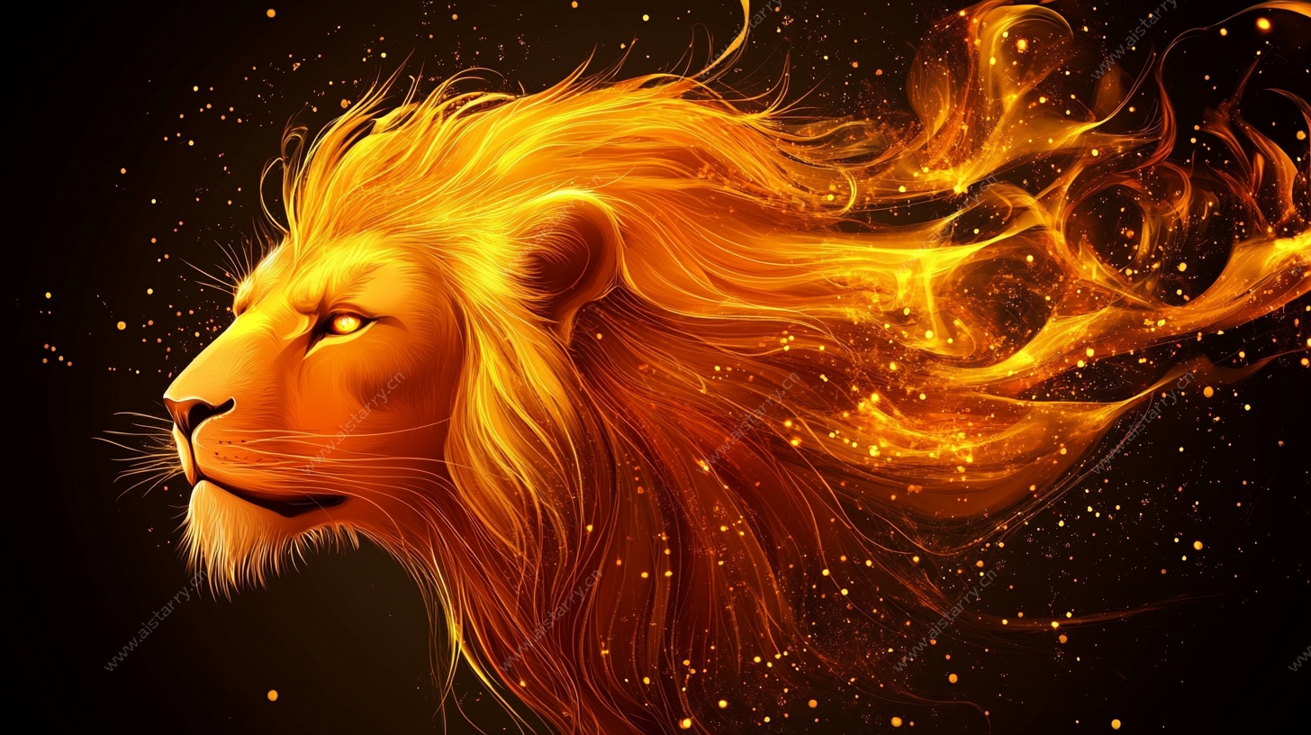 火焰雄狮 尽显王者之风