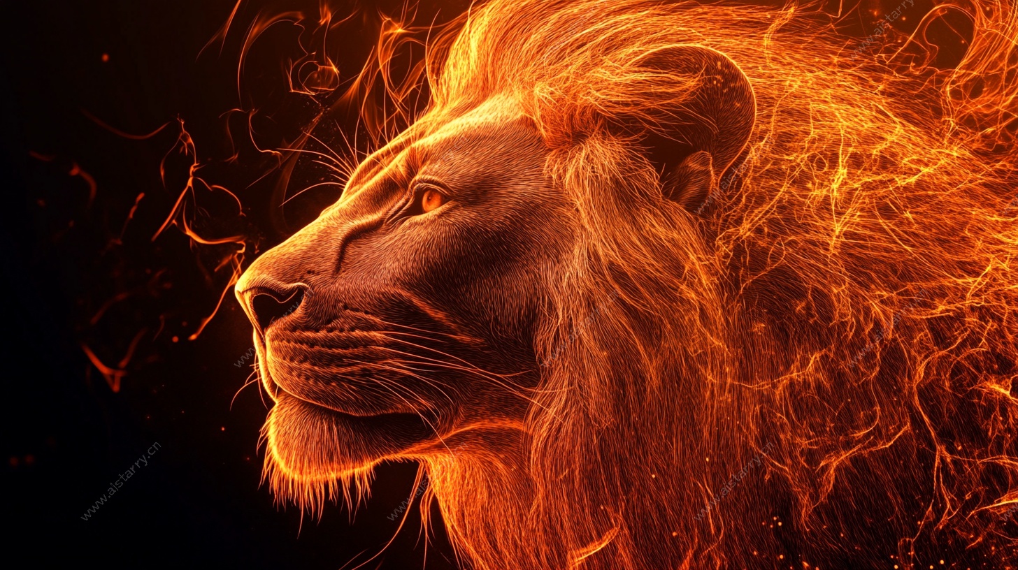 火焰雄狮 王者之姿