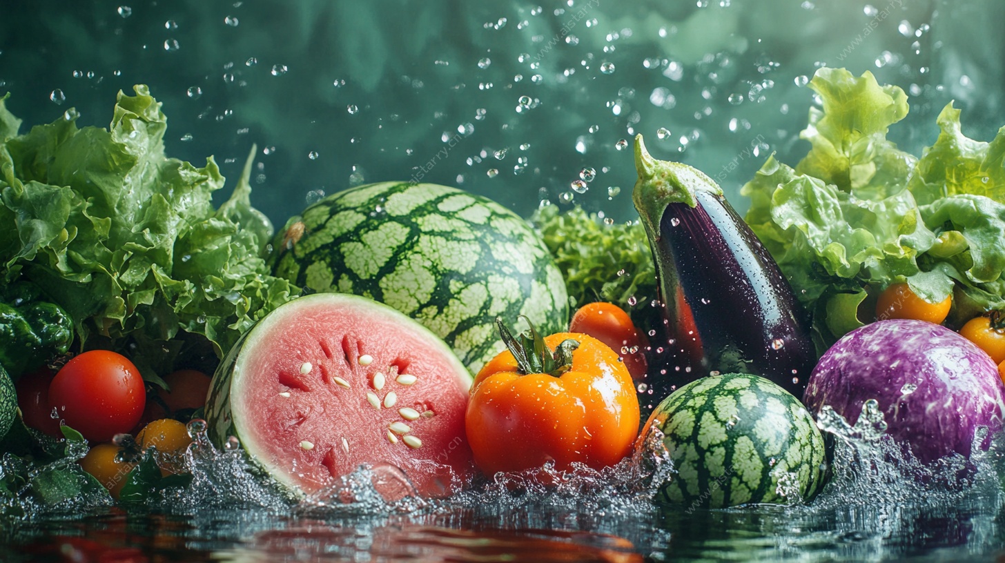 水润果蔬 清新碰撞