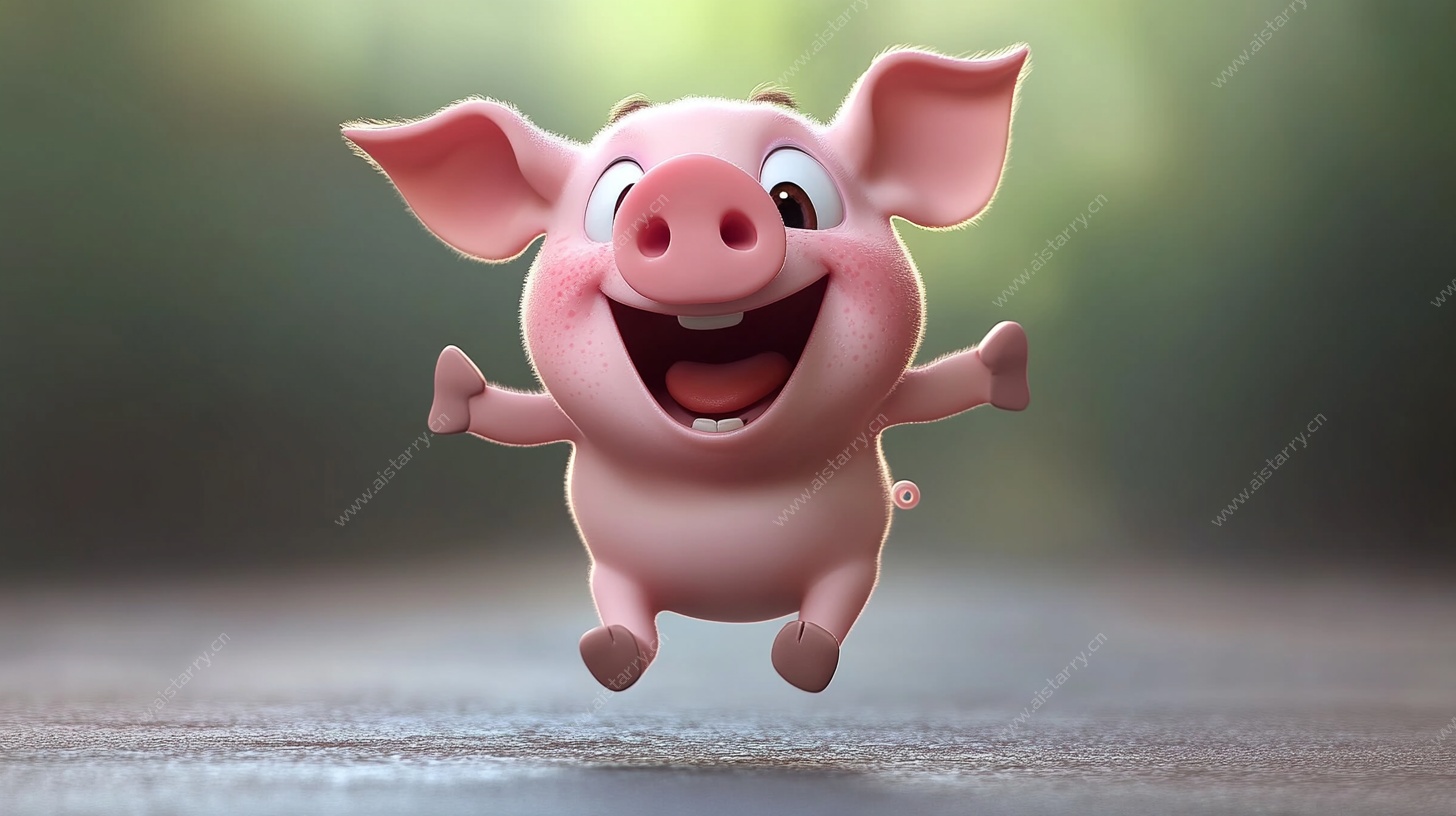 欢乐跳跃小猪