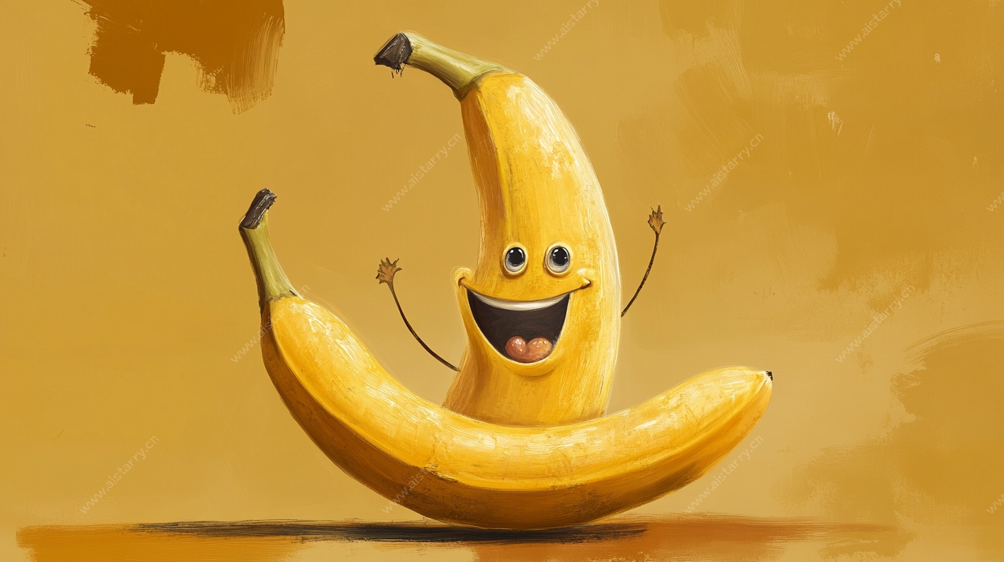 欢乐香蕉卡通形象