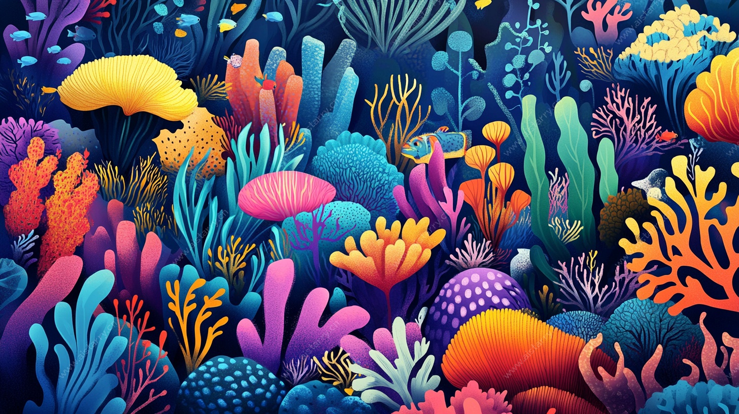 梦幻海底珊瑚世界