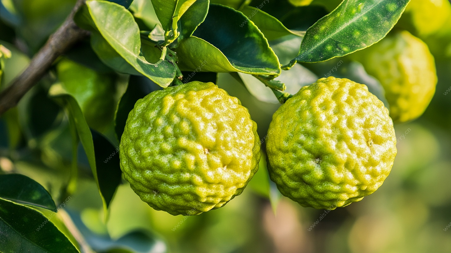 枝头青柠檬 清新自然风
